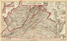 Mid-Atlantic and Southeast Map By O.W. Gray