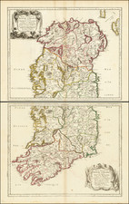 Ireland Map By Nicolas Sanson