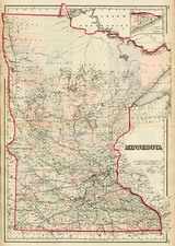 Midwest Map By O.W. Gray