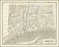 Connecticut Map By Sidney Morse  &  Samuel Breese