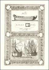 Curiosities Map By Vincenzo Maria Coronelli