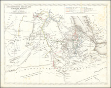 East Africa Map By Carl Ritter