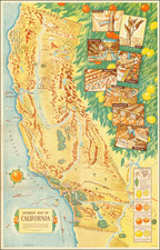 Pictorial Maps and California Map By Cal Rambeau