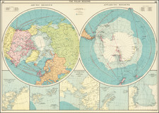 Polar Maps Map By George Philip & Son