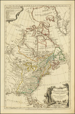 United States and American Revolution Map By Samuel Dunn