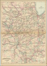 Illinois Map By Asher  &  Adams
