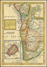 The South West Part of Africa Containing Congo, Angola, Benguel, Monomotapa, Caffers, Terra de Natal &c.