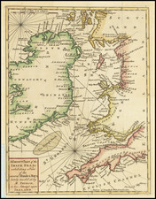 British Isles and Ireland Map By John Gibson