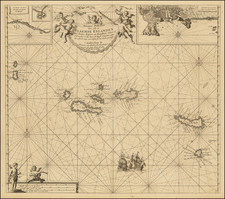 Portugal and Azores Map By Johannes Van Keulen