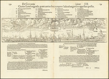 Norddeutschland Map By Sebastian Munster