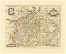 Netherlands Map By Valk & Schenk