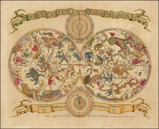 Celestial Maps Map By Johannes Van Keulen / Louis Vlasbloem