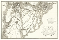 [Alabama and Mississippi] Chart of the Sources of the Mobile and of the River Yazoo Including a part of the Course of the Mississipi From the River Margot to the Natches. By Georges Henri Victor Collot