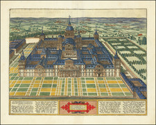 Spain Map By Abraham Ortelius / Johannes Baptista Vrients