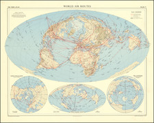 World Map By The Times / John Bartholomew