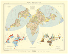 World Map By The Times / John Bartholomew