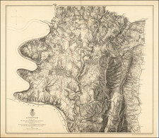 Maryland and Civil War Map By Julius Bien & Co.