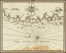 Croatia & Slovenia Map By William Heather