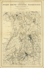Washington Map By David H. White