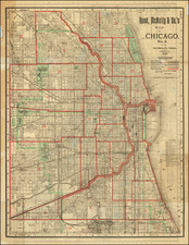 Chicago Map By Rand McNally & Company