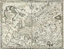 Europe, Europe, Asia and Central Asia & Caucasus Map By Johannes A. Montecalerio