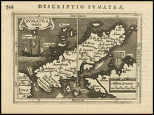 Southeast Asia and Other Islands Map By Petrus Bertius