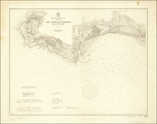 Los Angeles Map By U.S. Coast & Geodetic Survey