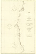 Oregon and California Map By U.S. Coast & Geodetic Survey