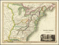 United States and Tennessee Map By John Thomson