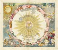 Celestial Maps Map By Johann Gabriele Doppelmayr