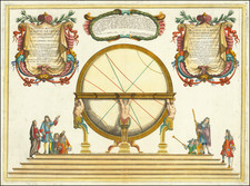 Celestial Maps and Curiosities Map By Vincenzo Maria Coronelli