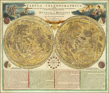 Celestial Maps Map By Johann Baptist Homann