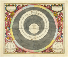 Celestial Maps Map By Andreas Cellarius