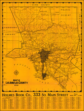 Los Angeles Map By James P. Chadwick