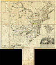 United States Map By Pierre Antoine Tardieu