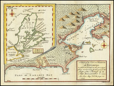 Eastern Canada Map By Allan Bell & Co. / Scots Magazine