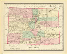 Colorado and Colorado Map By O.W. Gray