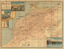 North Africa Map By Gaillac-Monrocq et Cie.