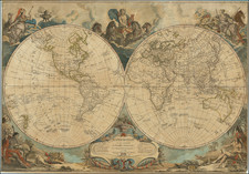 World Map By Brion De La Tour