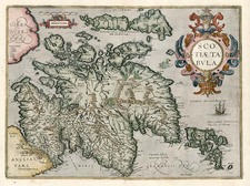 Scotland Map By Abraham Ortelius