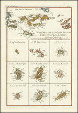 Virgin Islands and Other Islands Map By Rigobert Bonne