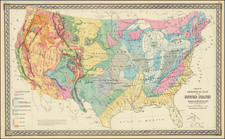 United States Map By O.W. Gray & Son