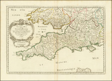 British Isles Map By Nicolas Sanson