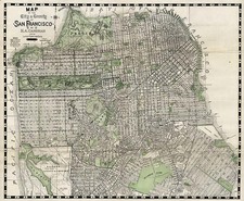 California Map By H.A. Candrian