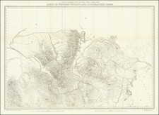 Rocky Mountains, Idaho and Wyoming Map By Ferdinand Vandeveer Hayden