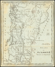 Vermont Map By Joseph Scott