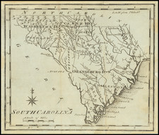 South Carolina Map By Joseph Scott