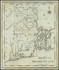 Rhode Island Map By Joseph Scott