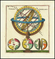 Globes & Instruments and Celestial Maps Map By Corbinianus Thomas