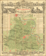 Paris and Île-de-France Map By Charles Colinet